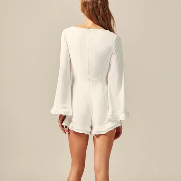 AUGMENT PLAYSUIT IVORY - Picture 2 of 6